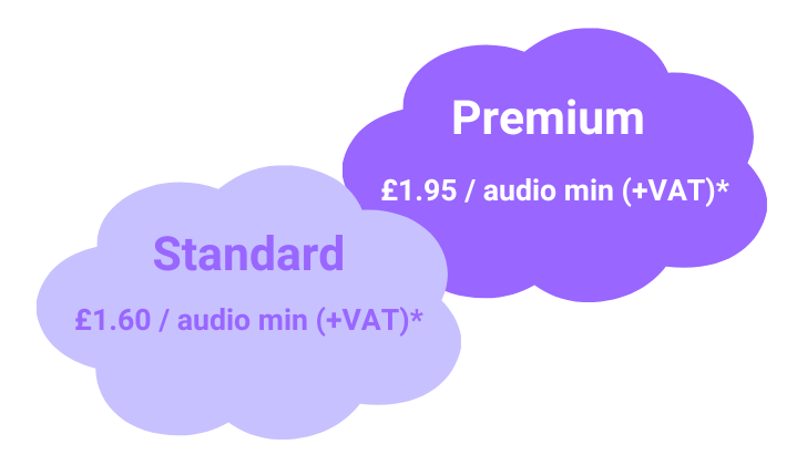 Media and Interviews Pricing - standard and premium rates