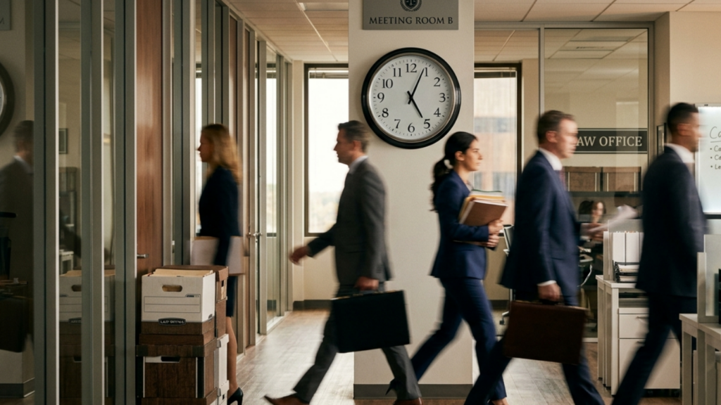 How Time and Motion Studies Can Unlock Law Firm Productivity. A blog post by OutSec the UK's leading legal transcription company