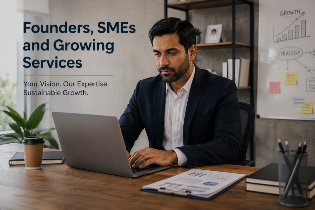 Founders, SMEs & Growing Businesses