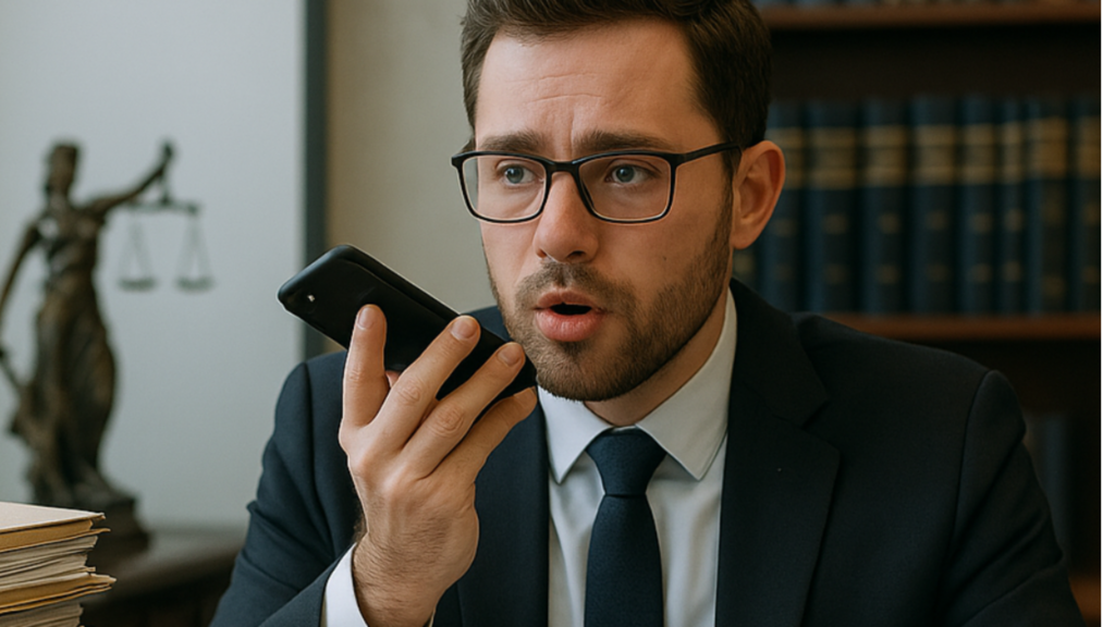 Law Firms Save Costs Using the OutSec | Crystal Clara Dictation App. A blog post by OutSec the UK's leading online transcription company